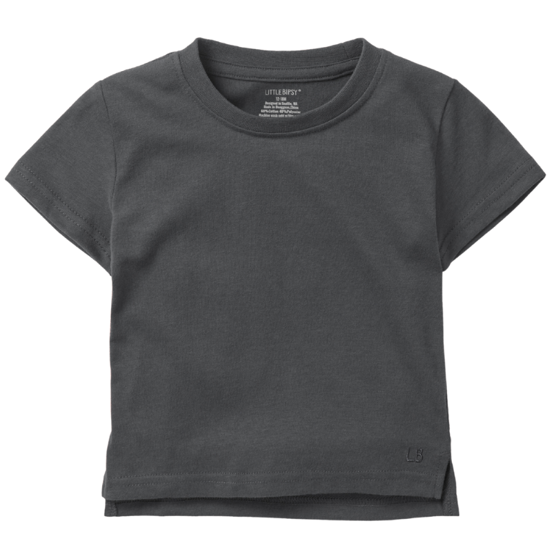 Little Bipsy elevated tee Shadow