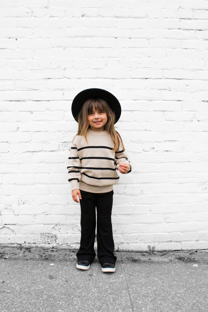 Little Bipsy pin striped knit sweater 3