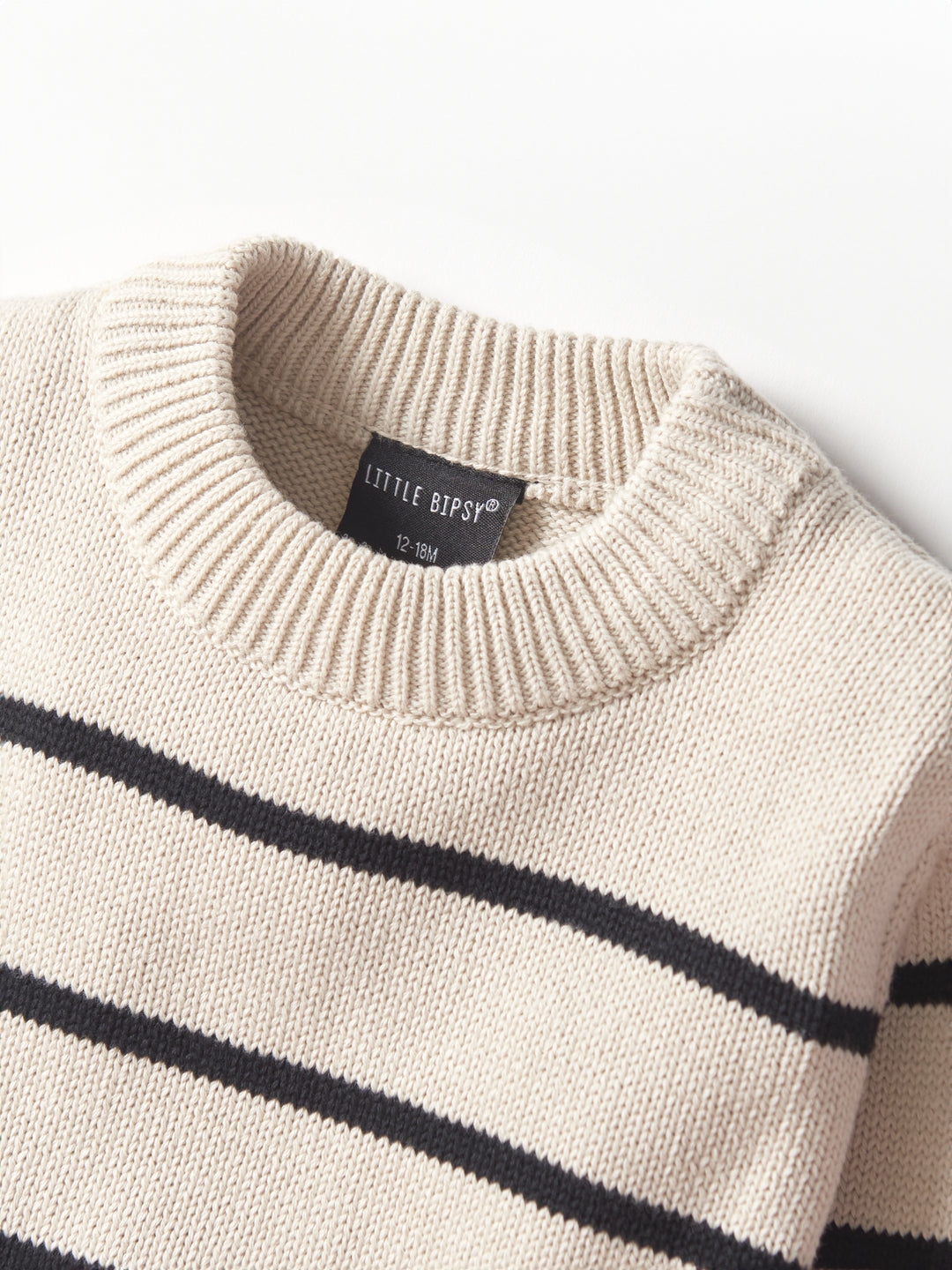 Little Bipsy pin striped sweater