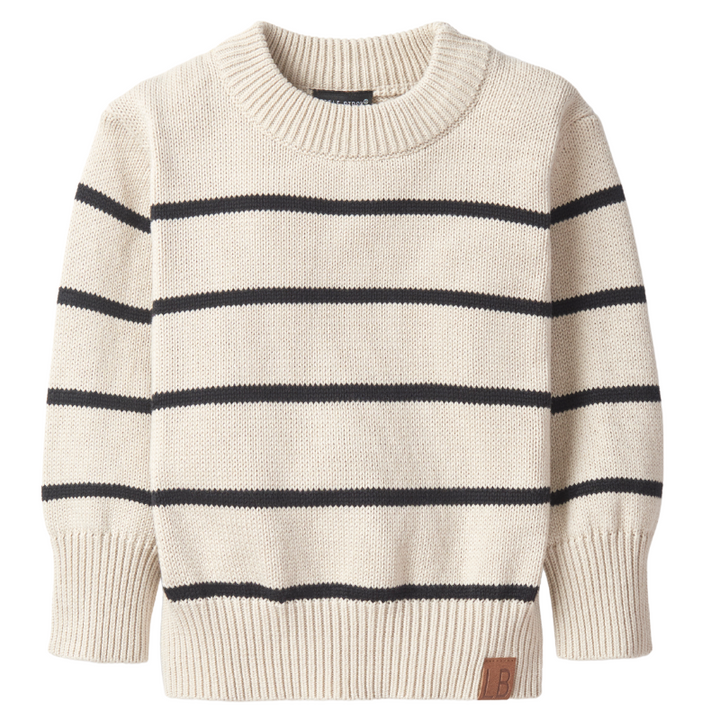 Little Bipsy pin striped sweater