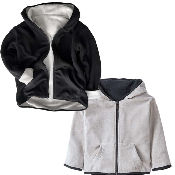 Little Bipsy reversible fleece jacket