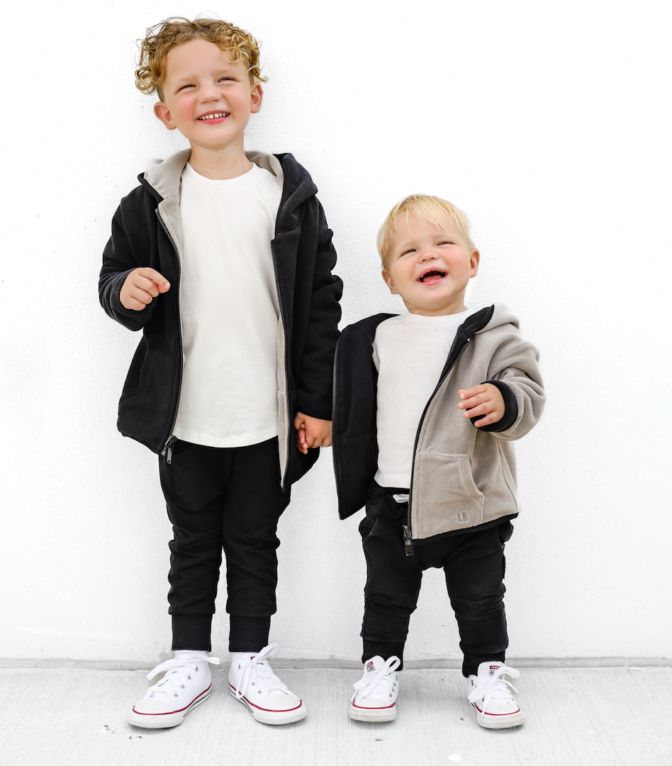 Little Bipsy reversible fleece jacket kids