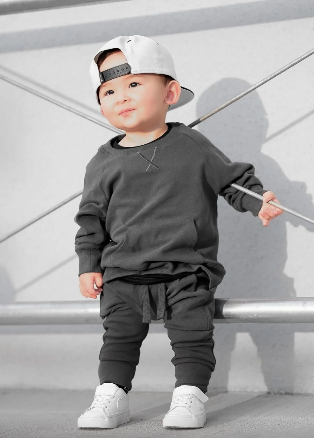 Little Bipsy shadow joggers for boys