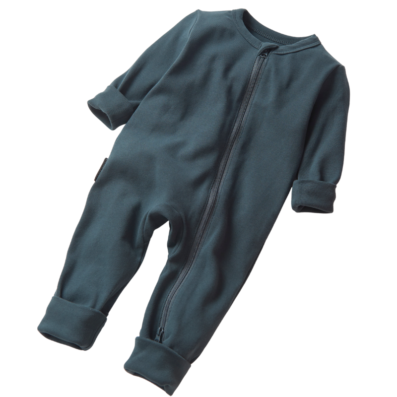 Little Bipsy two-way zip romper Night Fall