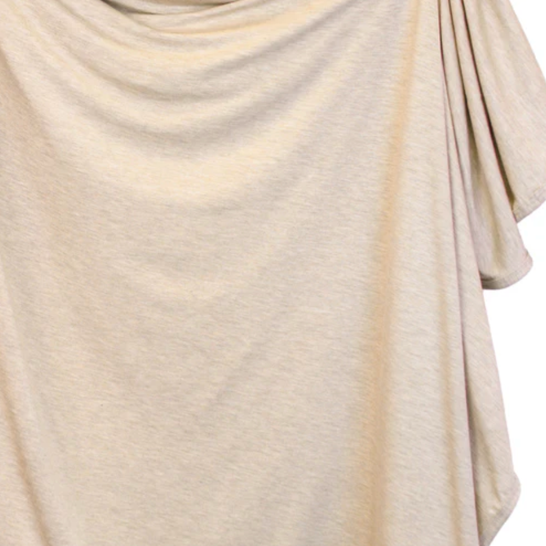 Lou Lou & Co Ryan swaddle heathered wheat