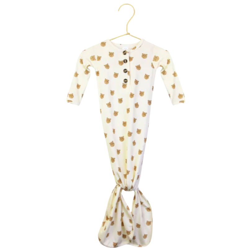 Lou Lou & Co Teddy baby gown