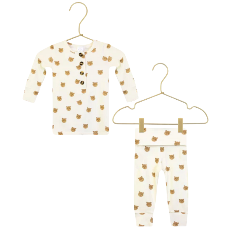 Lou Lou & Co Teddy top bottom set