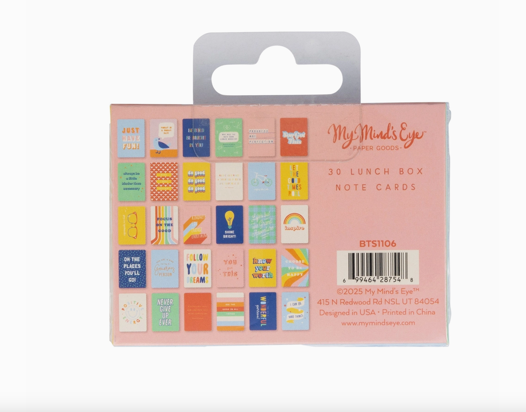 Lunch Box Note Cards by My Mind's eye