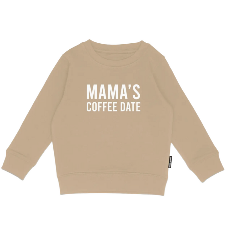 Mama's Coffee Date kids sweatshirt