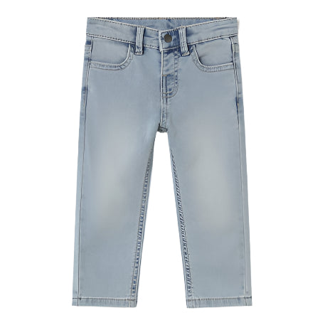 Mayoral baby boy soft denim light blue