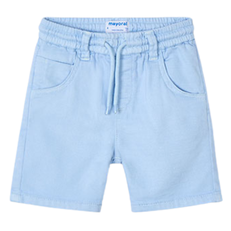 Mayoral boys Sky Blue soft chino shorts