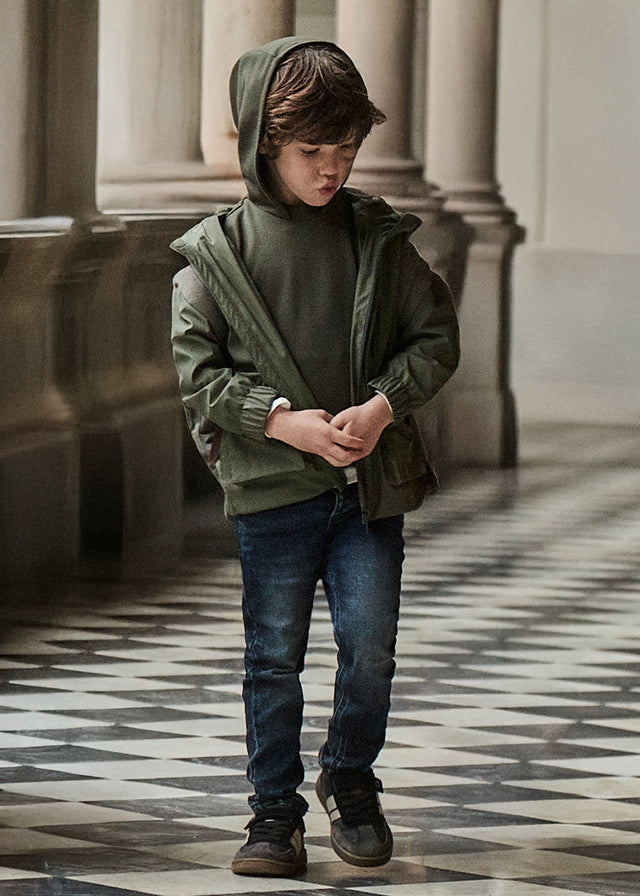 Mayoral boys blue black soft denim jeans kids