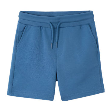 Mayoral boys fleece shorts in blue