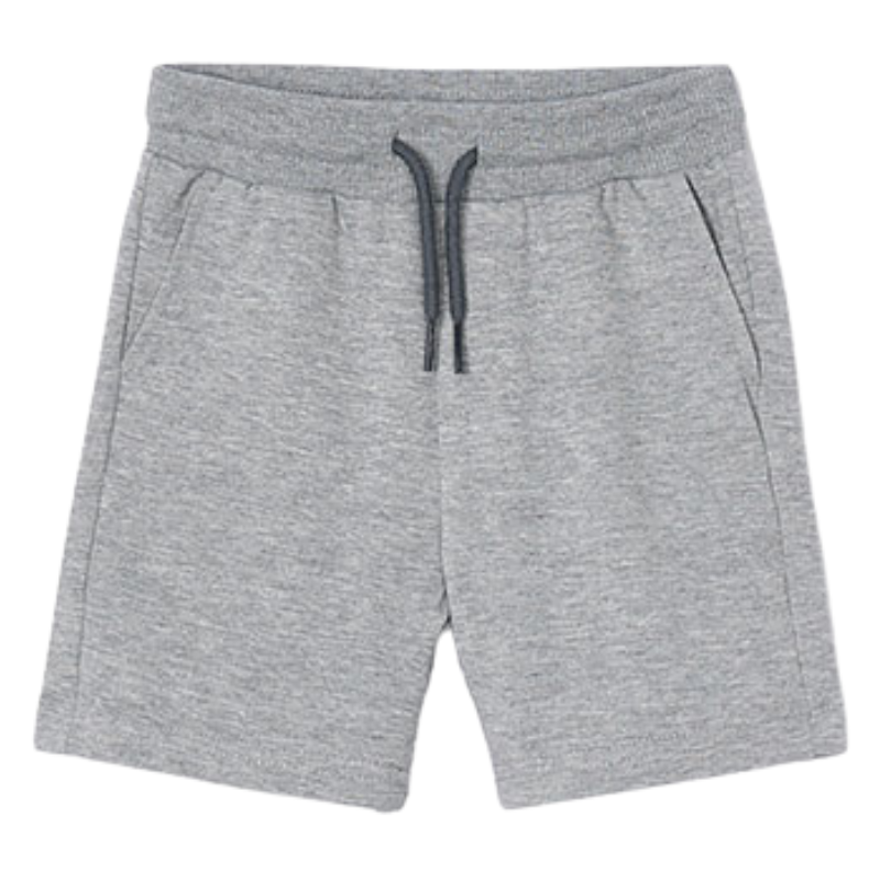 Mayoral boys heather grey fleece shorts