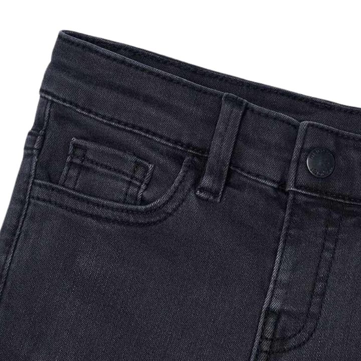 Mayoral boys slim fit black jeans waist