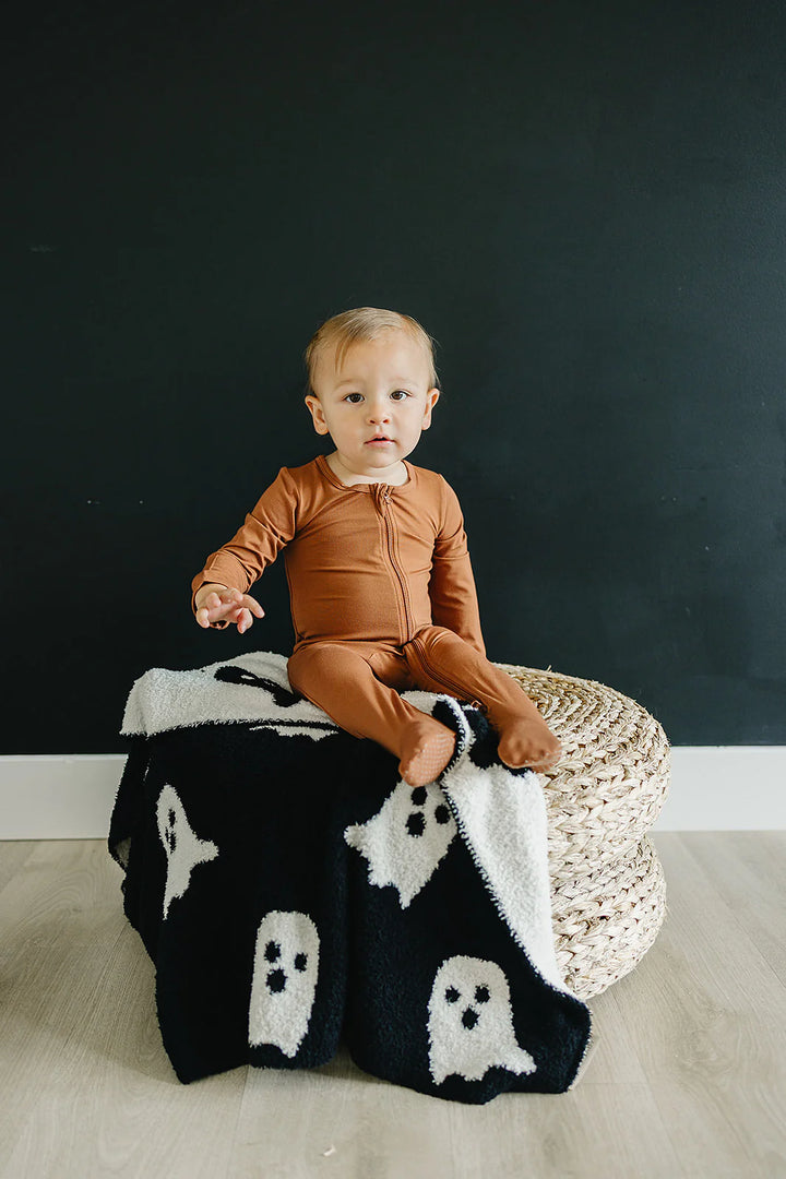 Mebie Baby ghost plush lovey blanket