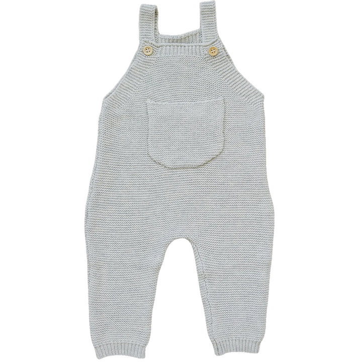 Mebie Baby knit overalls oatmeal