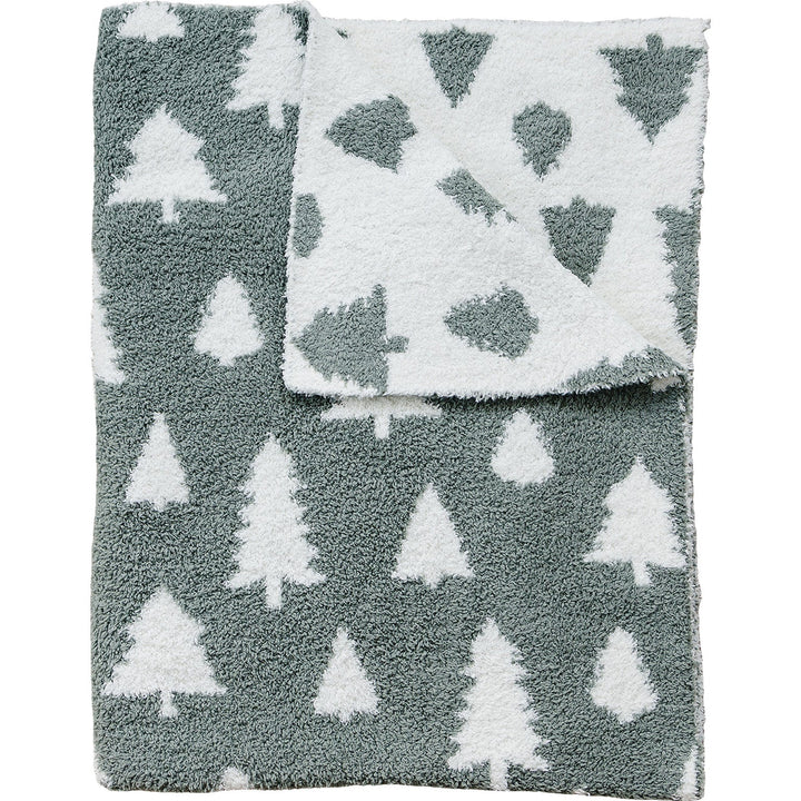 Mebie Baby plush pines blanket