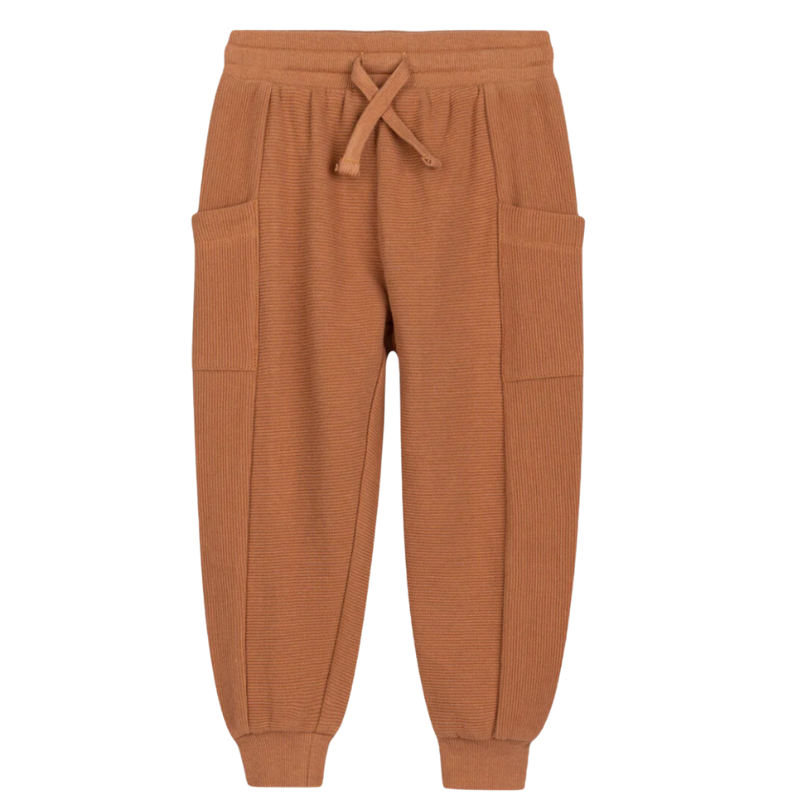 Miles the Label ottoman joggers in copper