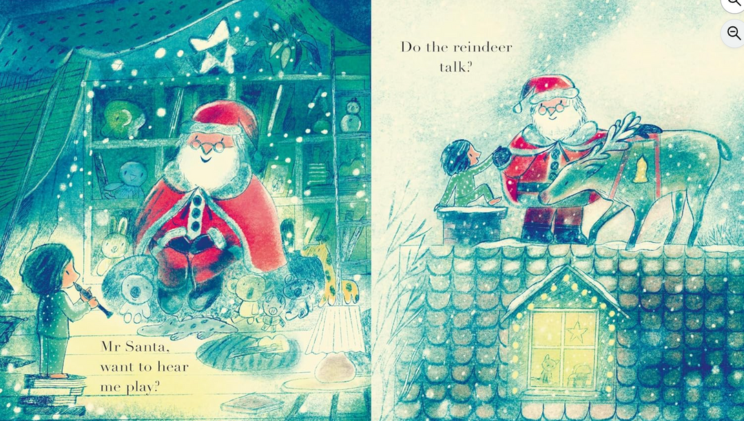 Mr. Santa kids Christmas book