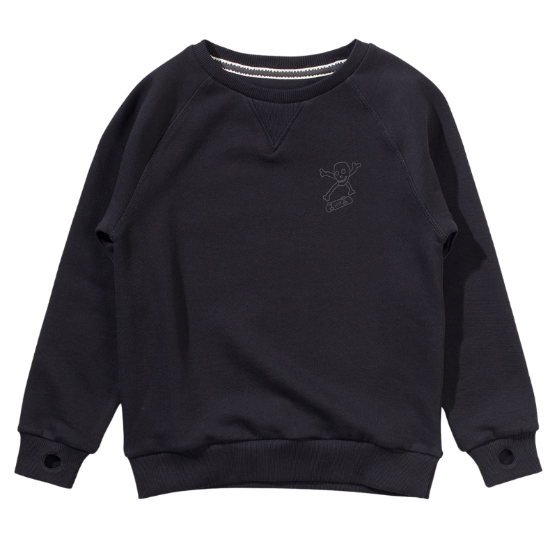 Munster Kids 3Strike black crewneck