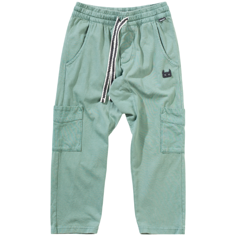 Munster Kids Jargo pants washed green