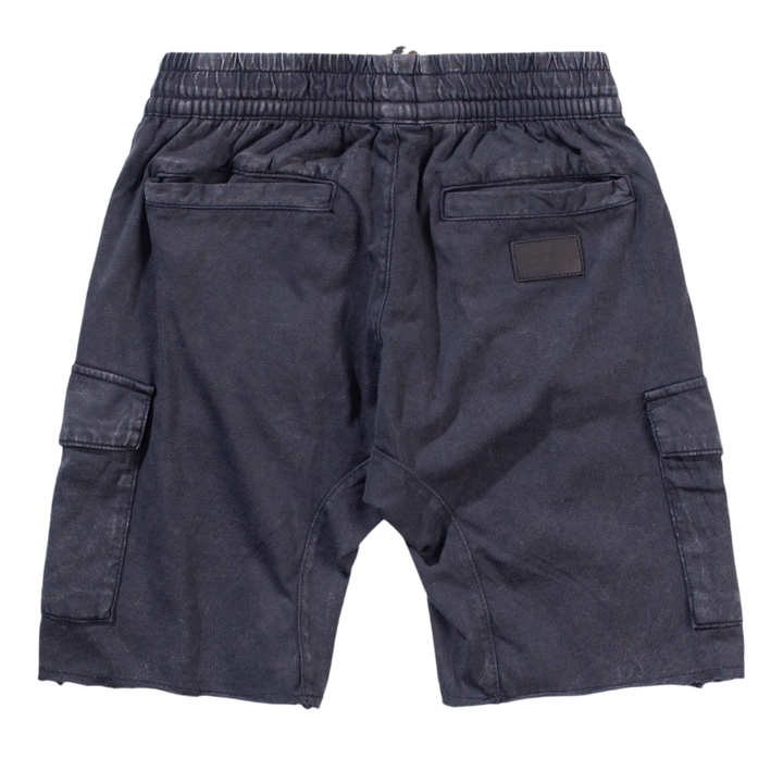 Munster Maverick Cargo Shorts in Mineral Black back
