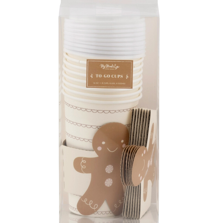 My Mind's Eye to go cups gingerbread
