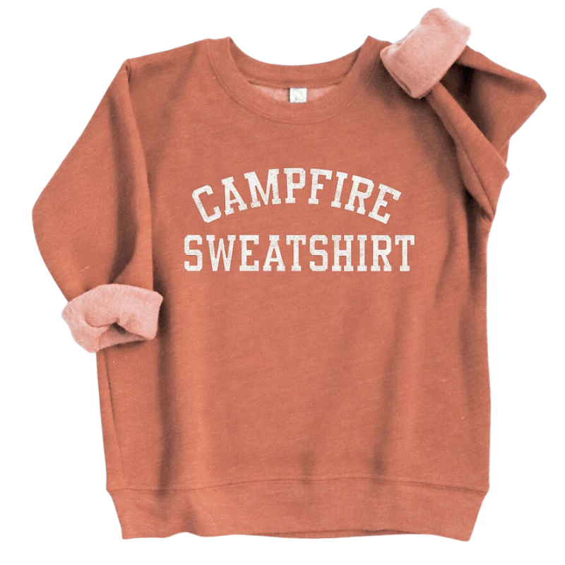 Oat Collective Campfire sweatshirt for toddlers