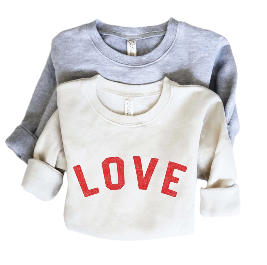 Oat Collective KIDS LOVE sweatshirt