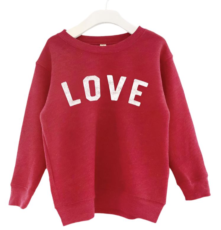 Oat Collective LOVE in red