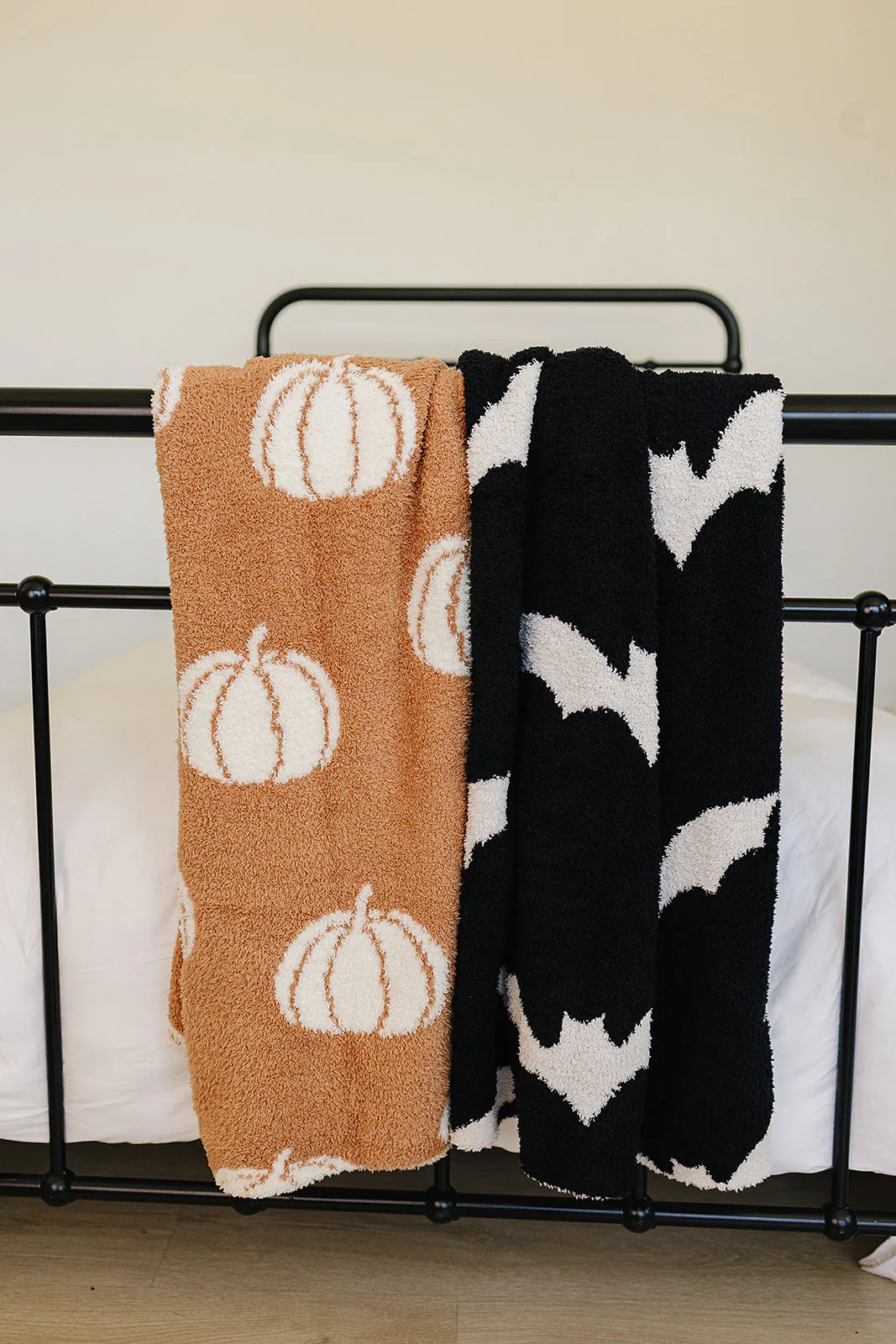 Plush halloween blankets for babies