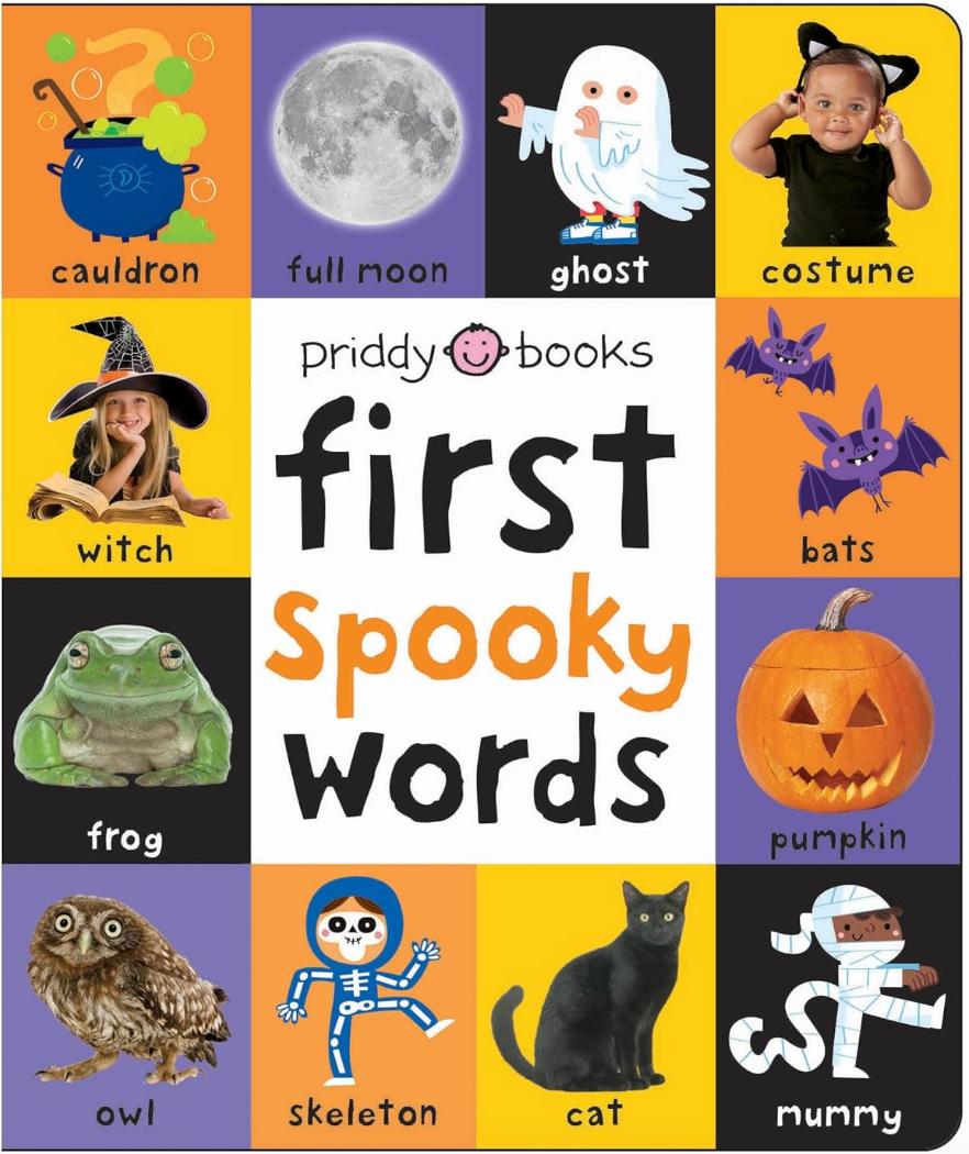 Priddy Books first spooky words halloween book