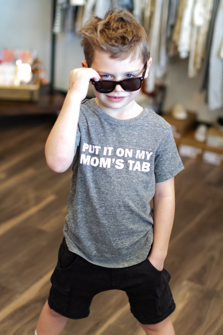 Put it on my mom's tab shirt
