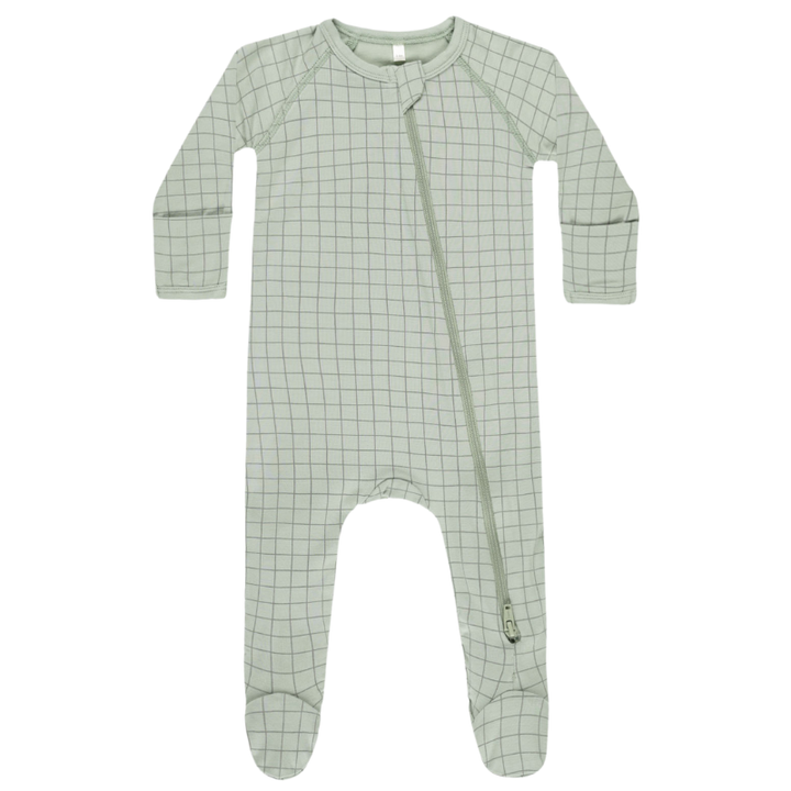 Quincy Mae Terry Henley Romper | Oat