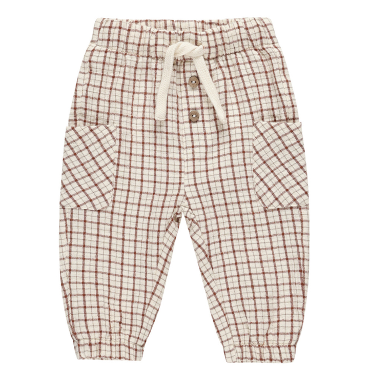 Quincy Mae - Luca Pants in Holiday Check