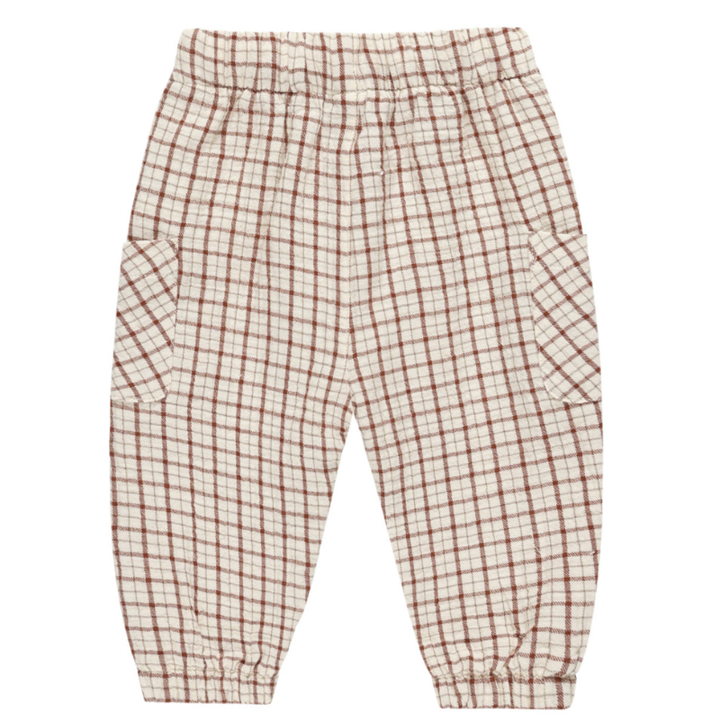 Quincy Mae - Luca Pants in Holiday Check back