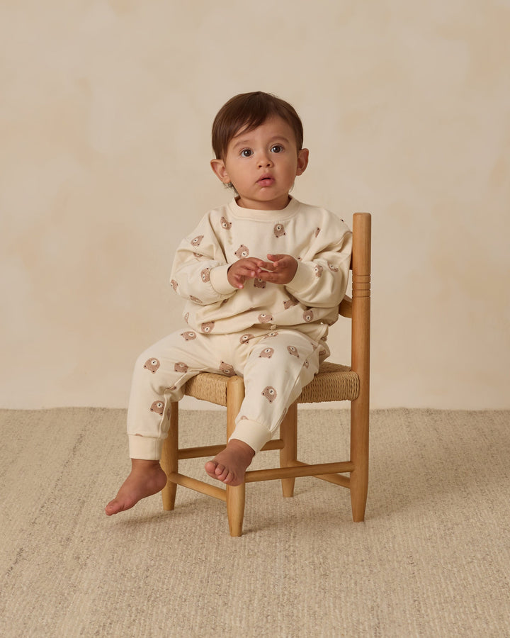 Quincy Mae Brown Bears pullover sweatshirt