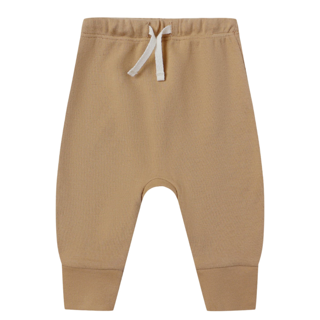 Quincy Mae Drawstring pants gold