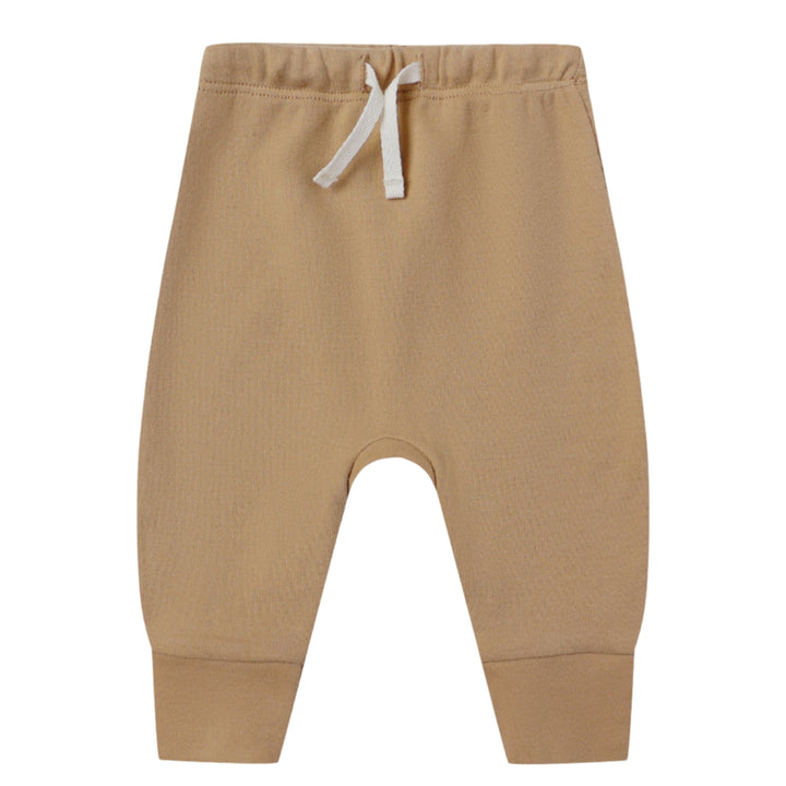 Quincy Mae Drawstring pants gold