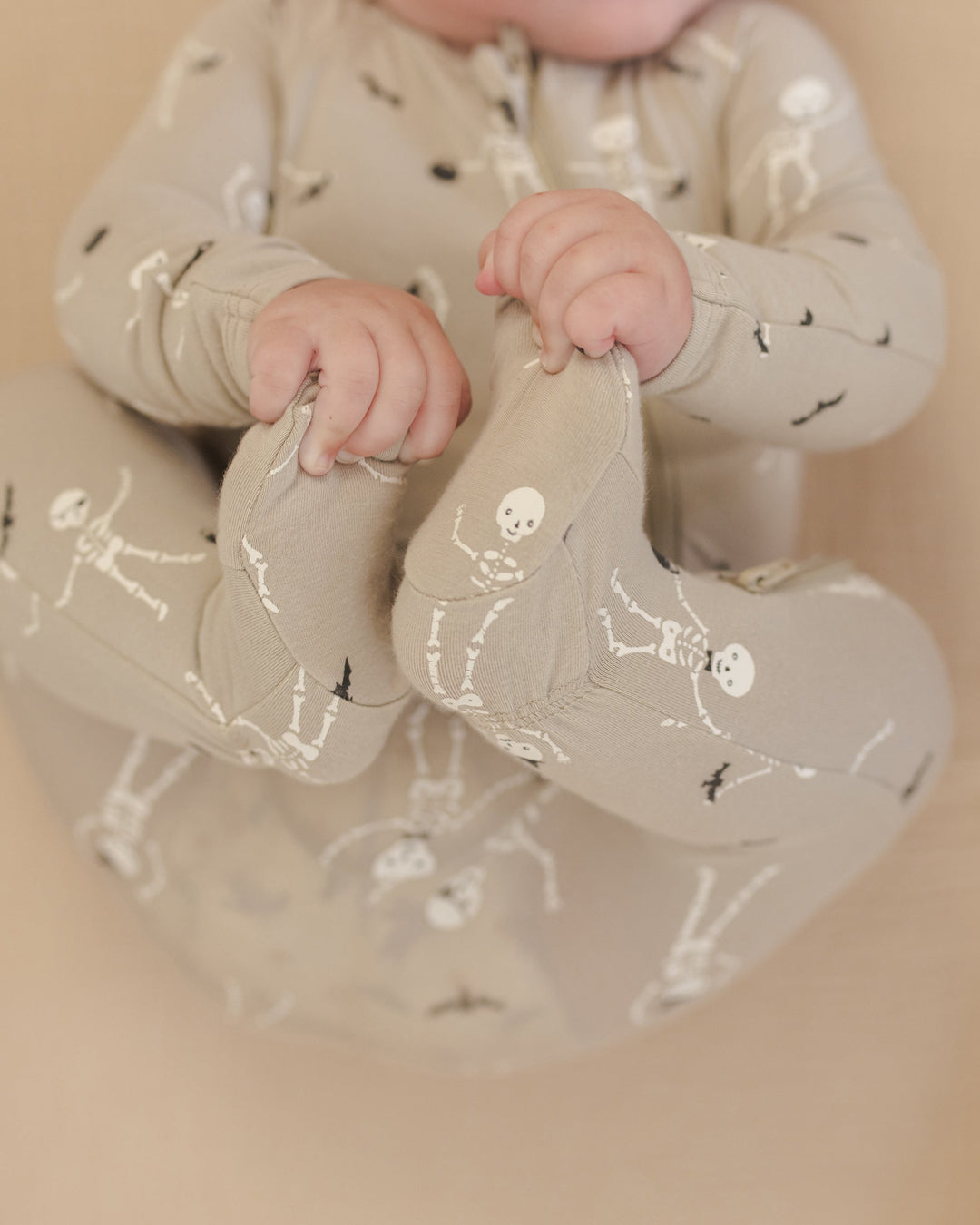 Quincy Mae baby Bamboo Halloween pajamas