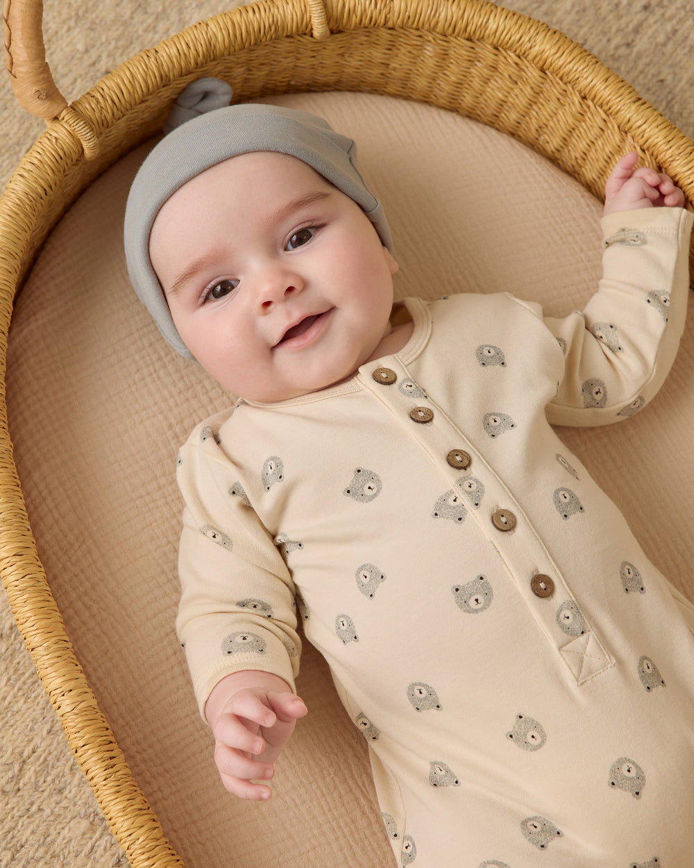 Quincy Mae baby bears jumpsuit