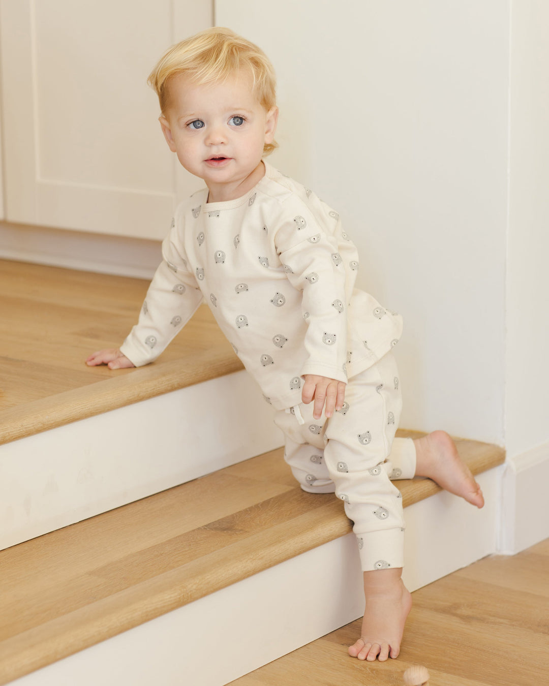 Quincy Mae baby bears long sleeve tshirt