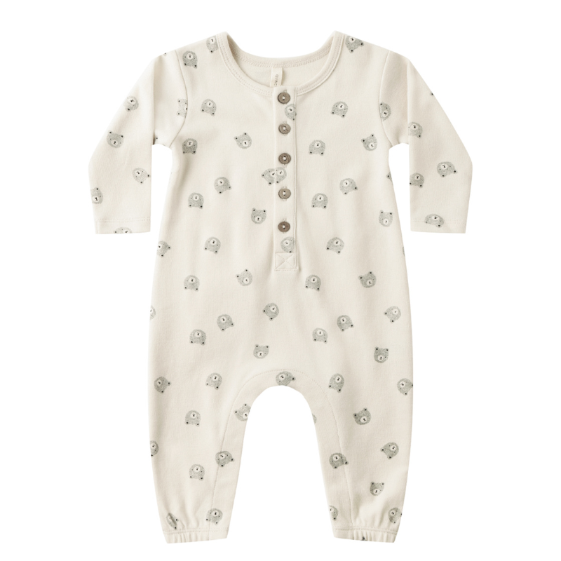 Quincy Mae bears jumpsuit