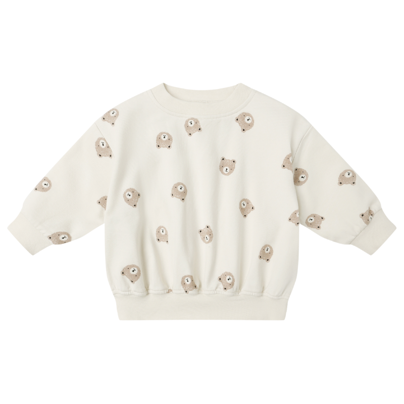 Quincy Mae boys brown bears sweatshirt
