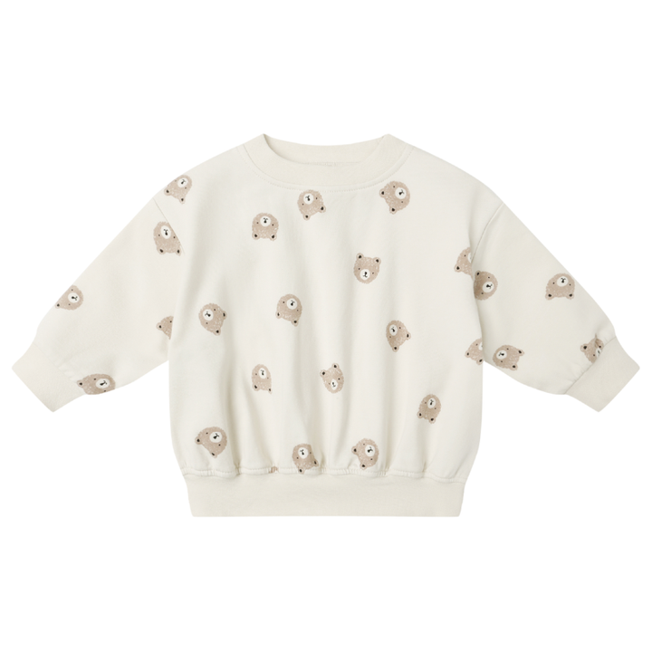 Quincy Mae boys brown bears sweatshirt