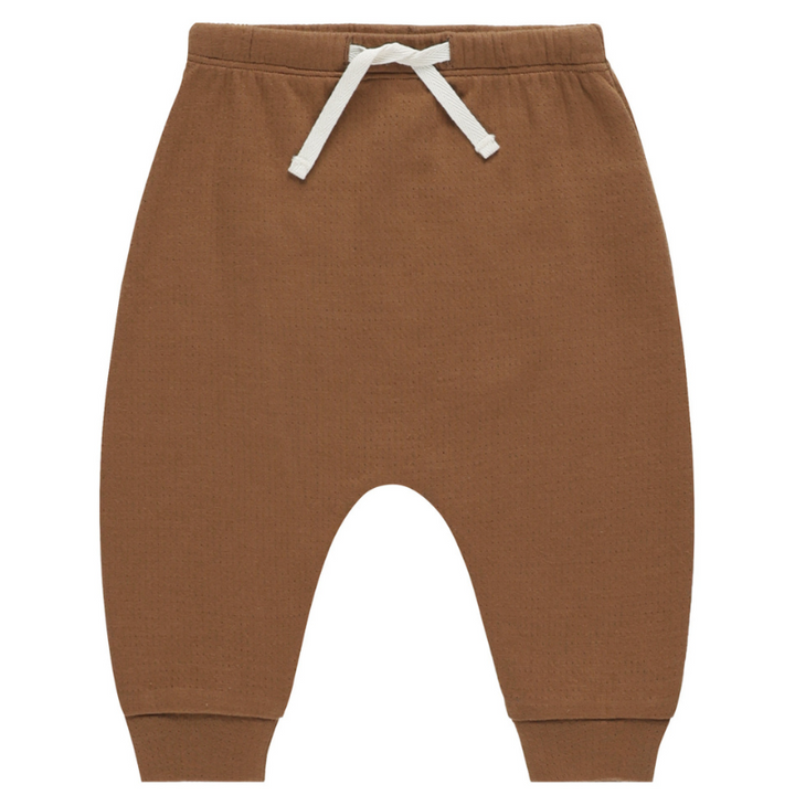 Quincy Mae cinnamon sweatpants