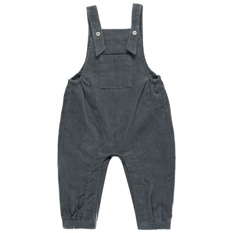 Quincy Mae corduroy overalls indigo