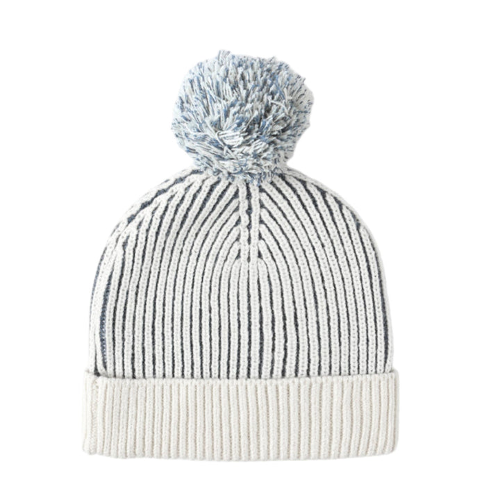 Quincy Mae knit beanie in ocean