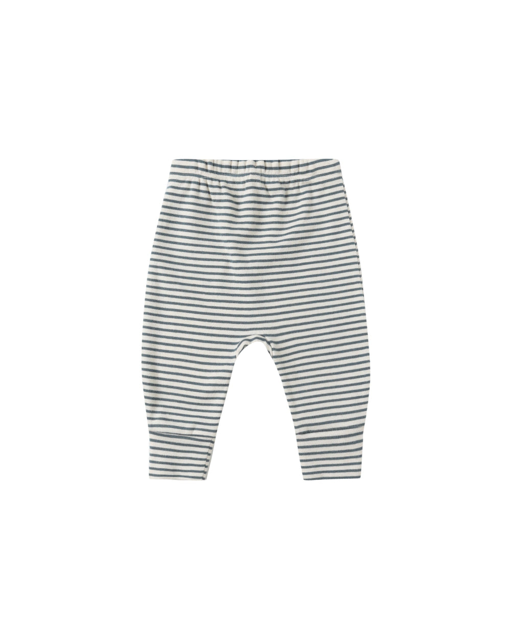 Quincy Mae micro stripe ocean baby pants